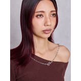 GG CHAIN LEFT OPEN LONGニットワンピース | GYDA | 詳細画像5 