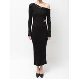 GG CHAIN LEFT OPEN LONGニットワンピース | GYDA | 詳細画像9 