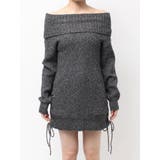 2WAYオフショルラメニットチュニック | GYDA | 詳細画像12 