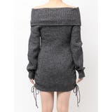 2WAYオフショルラメニットチュニック | GYDA | 詳細画像14 