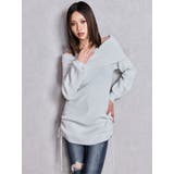 2WAYオフショルラメニットチュニック | GYDA | 詳細画像7 