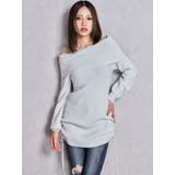 2WAYオフショルラメニットチュニック | GYDA | 詳細画像8 