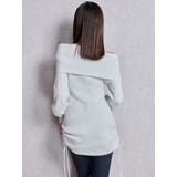 2WAYオフショルラメニットチュニック | GYDA | 詳細画像9 