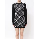 GG embroideryラメCHECKニットワンピース | GYDA | 詳細画像17 