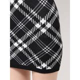 GG embroideryラメCHECKニットワンピース | GYDA | 詳細画像22 