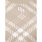 GG embroideryラメCHECKニットワンピース | GYDA | 詳細画像26 