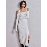 オフショルニットLONGワンピース | GYDA | 詳細画像10 