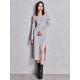 オフショルニットLONGワンピース | GYDA | 詳細画像15 