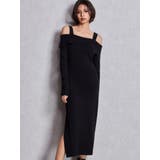 オフショルニットLONGワンピース | GYDA | 詳細画像2 