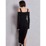 オフショルニットLONGワンピース | GYDA | 詳細画像4 