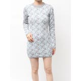 スカイブルー | GYDA pattern プチハイニットワンピース | GYDA