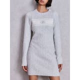 ライトグレー | Symmetry GYDAリブニットワンピース | GYDA