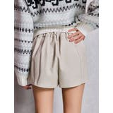 フェイクレザーレイヤーショートパンツ | GYDA | 詳細画像43 