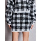 CHECK shaggy ニットスカートライクショートパンツ | GYDA | 詳細画像16 