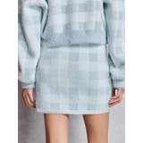 CHECK shaggy ニットスカートライクショートパンツ | GYDA | 詳細画像18 