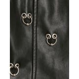 pierce designフェイクレザースカートライクショートパンツ | GYDA | 詳細画像11