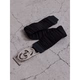 ブラック | GDラインストーンバンテージベルト | GYDA