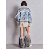 2WAY ECO FUR LEG WARMERニットブーツ | GYDA | 詳細画像14