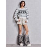 2WAY ECO FUR LEG WARMERニットブーツ | GYDA | 詳細画像16