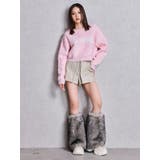 2WAY ECO FUR LEG WARMERニットブーツ | GYDA | 詳細画像18