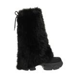 2WAY ECO FUR LEG WARMERニットブーツ | GYDA | 詳細画像26