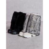 2WAY ECO FUR LEG WARMERニットブーツ | GYDA | 詳細画像3