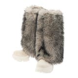 2WAY ECO FUR LEG WARMERニットブーツ | GYDA | 詳細画像31