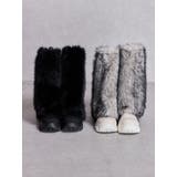 2WAY ECO FUR LEG WARMERニットブーツ | GYDA | 詳細画像4