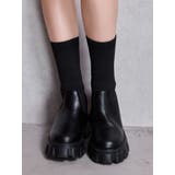 ニットドッキングショートブーツ | GYDA | 詳細画像4 