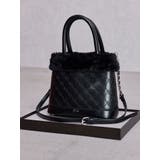 ブラック | GG emboss MIX material BAG | GYDA