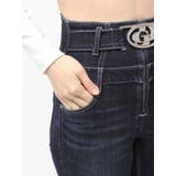 ハイウエスト GD bijou MOLDフロントZIPスキニーデニムパンツ | GYDA | 詳細画像31 