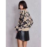 GG Leopardシャギーショートニットトップス | GYDA | 詳細画像10