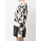 GG Leopardシャギーショートニットトップス | GYDA | 詳細画像20