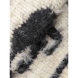 GG Leopardシャギーショートニットトップス | GYDA | 詳細画像25