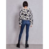 GG Leopardシャギーショートニットトップス | GYDA | 詳細画像8