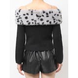 エコファーオフショルチェーンbijouニットトップス | GYDA | 詳細画像11 