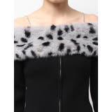 エコファーオフショルチェーンbijouニットトップス | GYDA | 詳細画像12 