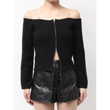 エコファーオフショルチェーンbijouニットトップス | GYDA | 詳細画像17 