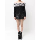 エコファーオフショルチェーンbijouニットトップス | GYDA | 詳細画像18 