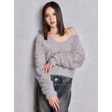 シャギーショートLOOSEニットトップス | GYDA | 詳細画像14 