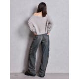 シャギーショートLOOSEニットトップス | GYDA | 詳細画像18 