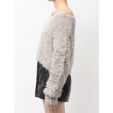 シャギーショートLOOSEニットトップス | GYDA | 詳細画像24 