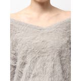 シャギーショートLOOSEニットトップス | GYDA | 詳細画像26 