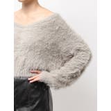 シャギーショートLOOSEニットトップス | GYDA | 詳細画像27 