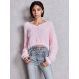 シャギーショートLOOSEニットトップス | GYDA | 詳細画像9 