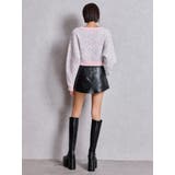 GGチェーンロゴラメニットトップス | GYDA | 詳細画像10 