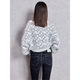 GGチェーンロゴラメニットトップス | GYDA | 詳細画像12 