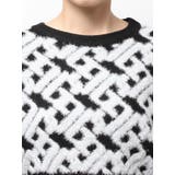 GGチェーンロゴラメニットトップス | GYDA | 詳細画像18 