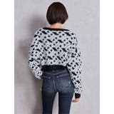 GGチェーンロゴラメニットトップス | GYDA | 詳細画像4 