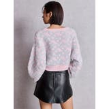 GGチェーンロゴラメニットトップス | GYDA | 詳細画像8 